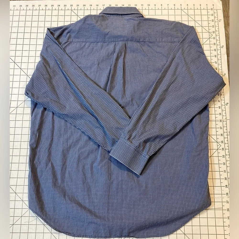Banana Republic Men’s Size Large‎ Blue Haberdashery Button Down Shirt